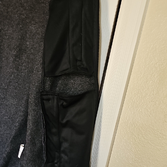 Men's Dark Gray Zip-Up Jacket with Blue Accents - Picture 3 of 6